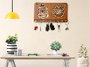 My Dream Carts Ganesha Om Chakra Key Holder for Home Decor Items _ Stylish Key Hanger Wall Mounted Decoration _ Handicraft Key Chain Stand _ Wooden Keychain Hangers for Office _ Wood Keys Organizer7.webp