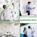 YAJNAS 45x200 CM Whiteboard Sticker for Kids, Home, School & Office, Self-Adhesive Removable, Waterproof White Board Sticker Perfect for Writing & Drawing on Smooth Surfaces -1.5 x 6.5 Ft6.webp