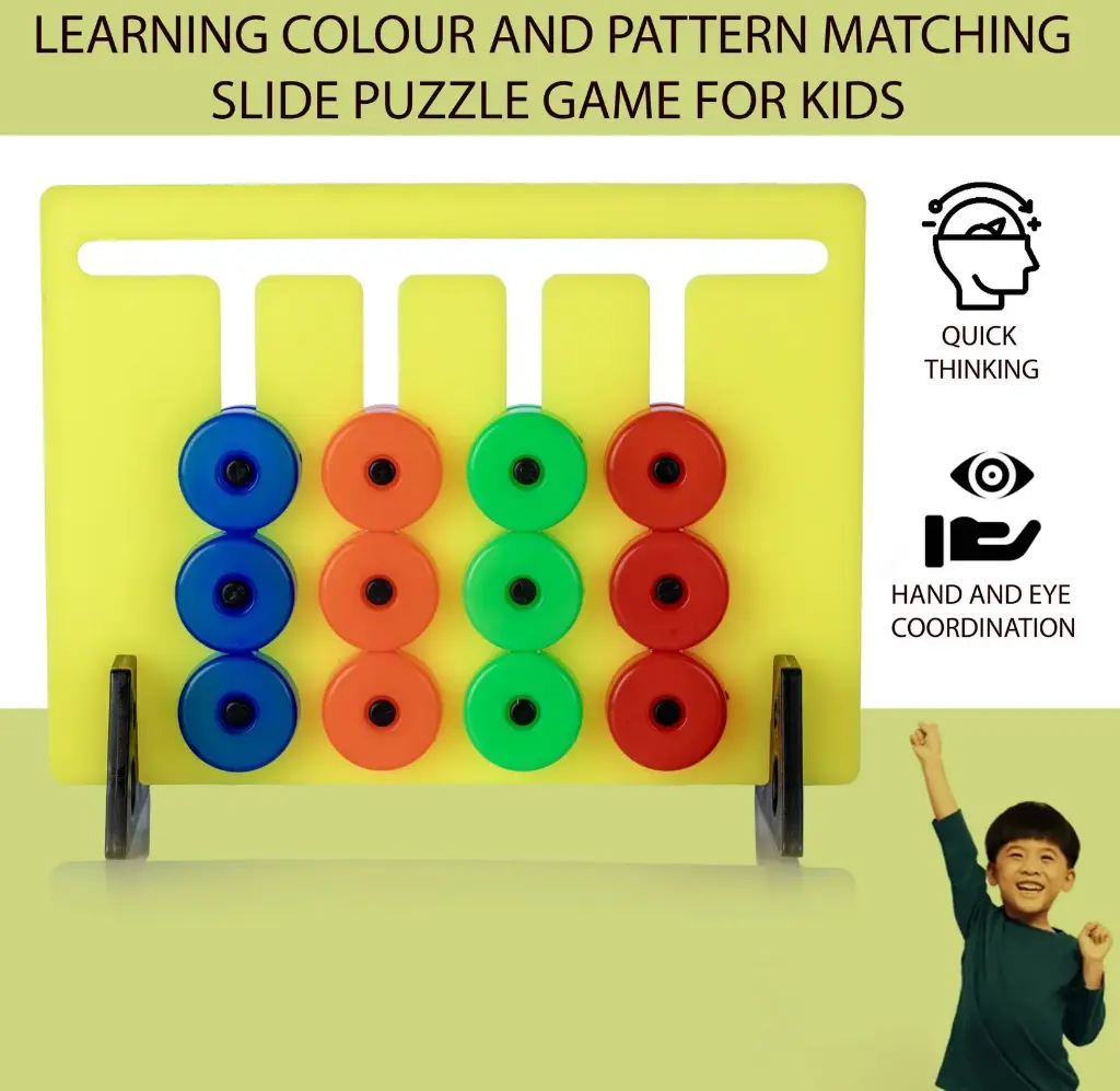 Extrawish Montessori Slide Puzzles - Brain Game for Kids - 3 4 5 Year Baby Activity Toys  (Multicolor)-2.webp.jpg