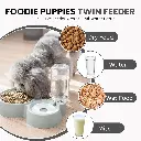Foodie Puppies 2in1 Pet Feeding Bowl and Water Bottle Set for Puppies and Cats _ Stainless Steel Bowl _ Wet and Dry Food Bowl with Automatic Water Flowing Dispenser Bottle, (Twin Feeder)7.webp