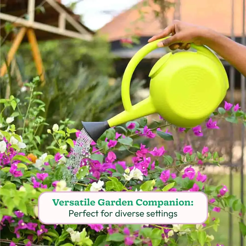 Ugaoo 5 Litre Large Plant Watering Can for Garden-Green3.webp
