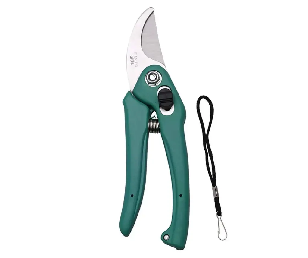 Oblivion Gardening Tool Set 4 Pcs – Pruner Shears, Hand Cultivator, Trowel & Fork with Wooden Handle for Planting, Weeding, Pruning & Soil Maintenance, Farming Equipment & Essential Garden Kit2.webp