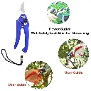 Oblivion Gardening Tool Set 4 Pcs – Pruner Shears, Hand Cultivator, Trowel & Fork with Wooden Handle for Planting, Weeding, Pruning & Soil Maintenance, Farming Equipment & Essential Garden Kit3.webp