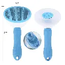 Depets Self Cleaning Slicker Brush, Pet Grooming Shedding Brush for Dogs and Cats - Easy to Remove Loose Undercoat, Pet Massaging Tool Suitable for Pets with Long or Short Hair Color May Vary3.webp