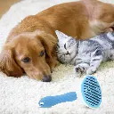 Depets Self Cleaning Slicker Brush, Pet Grooming Shedding Brush for Dogs and Cats - Easy to Remove Loose Undercoat, Pet Massaging Tool Suitable for Pets with Long or Short Hair Color May Vary4.webp