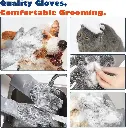 Deriz 1 pair of silicon dog bathing hand gloves + Pet Dog Bath Brush Soft Silicone Dog Shampoo Brush, Brush Hair Fur Grooming Cleaning Brush Soft Shampoo Dispenser Multi1.webp