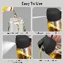 Vasukie 2-in-1 Olive Oil Sprayer and Dispenser Bottle for Kitchen _ 500ml Glass Oil Bottle with Premium Nozzle _ Cooking Oil Sprayer for Healthy Cooking and Salad Making (2 in 1 Oil Bottle)3.webp