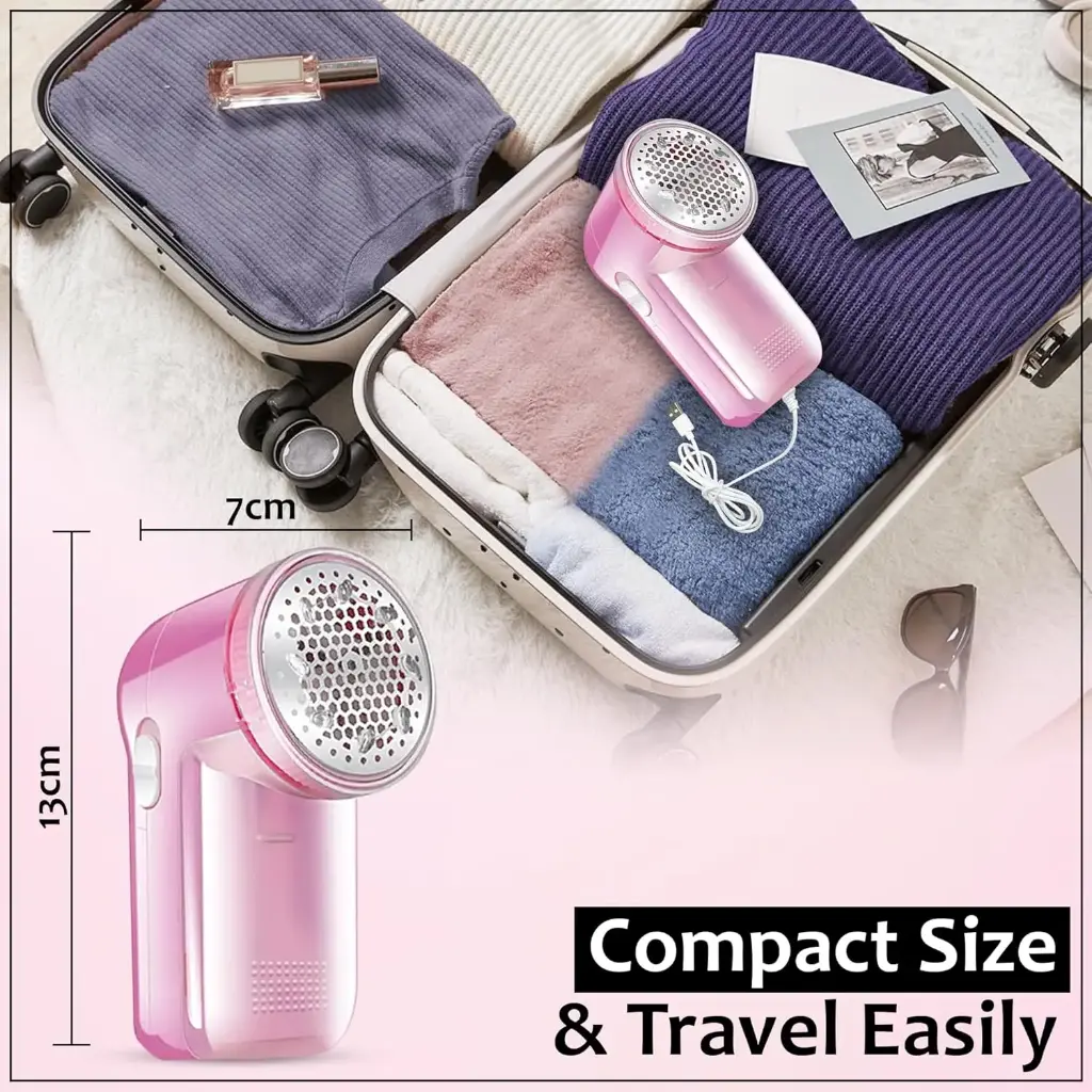 GLUN® Lint Remover for Clothes Fuzz Remover for All Woolen Clothes, Lint Remover for Clothes, Sweaters, Blankets Pack of 1, Plastic1.webp