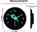 PR Craft Analog 25 cm X 25 cm Wall Clock  (Black, With Glass, Standard)-1.webp.jpg