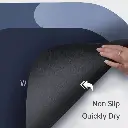 Kintota Rubber Bathroom, Oval Door Mat, Floor, Bath Mat, Carpet _ Non Slip Mat for Bathroom Cushion, Super Absorbent Soft Carpet, Quick Dry Dirt Barrier for Home, Office, (40X60Cm), Multicolour7.webp