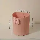 THE SR BRAND Wall Mounta Esthetic Cosmetics Makeup Organizer _ Modern Plastic Cosmetic Storage_ Lightweight Bathroom Accessory Holder for Brushes, Tubes (Multi Color)(PACK OF 2), Multicolor1.webp