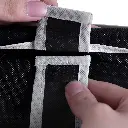 Ebee 4 Shelves Collapsible Metal Shoe Rack (Black)4.webp