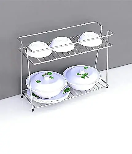 Cri8Hub Tabletop Spice Rack For Your Kitchen_Countertop Spice s And Masala Rack 2 -Tiered Shelf And 2 Layer Stainless Steel And Special Countertop Spice Rack4.webp