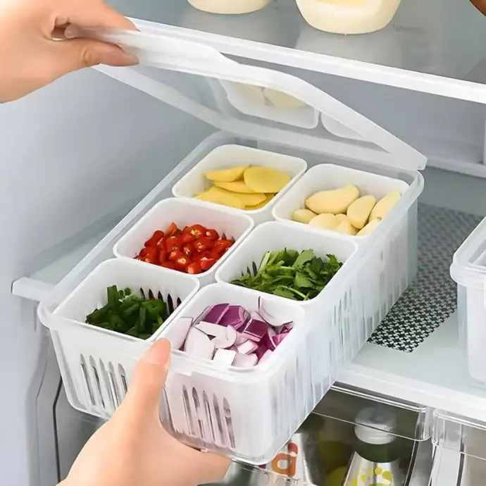 Plastic Fridge Storage Set