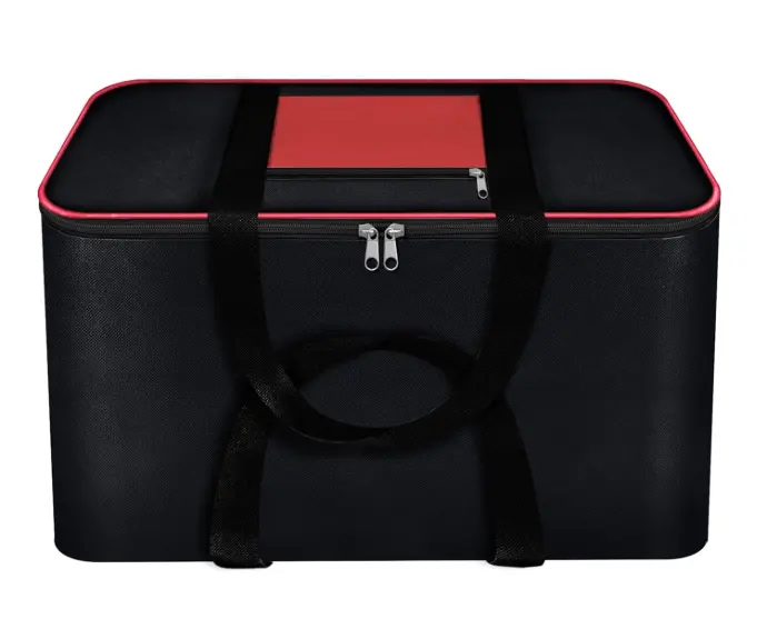 Big-Capacity Storage Bag with Zipper & Pocket – Protects from Dust & Moisture (54x46x28cm)