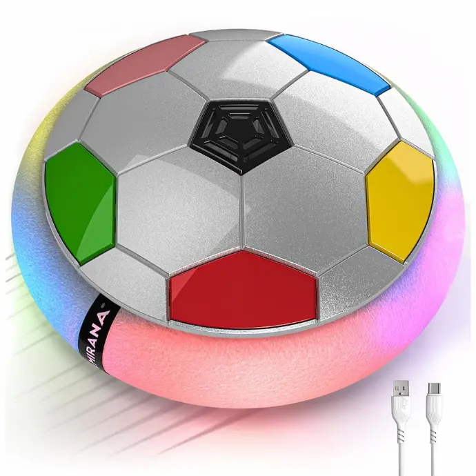 Rechargeable USB-C Hoverball Soccer – Indoor Floating Football Game