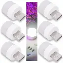 Cute Light 6 Mini USB LED – Portable White LED Night Light for Camping and Outdoor Use