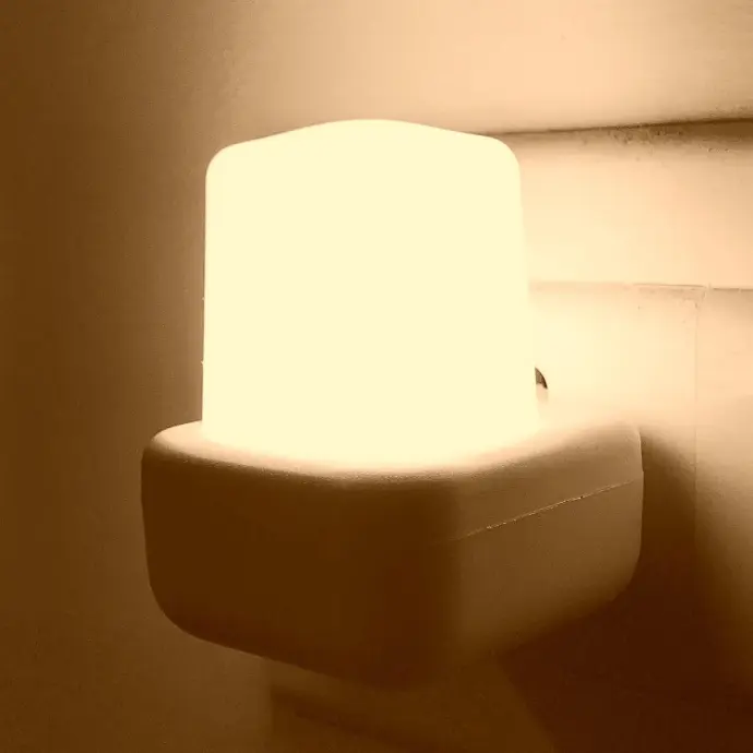 Led Plug in Smart Night Lamp Warm White Pack of 1