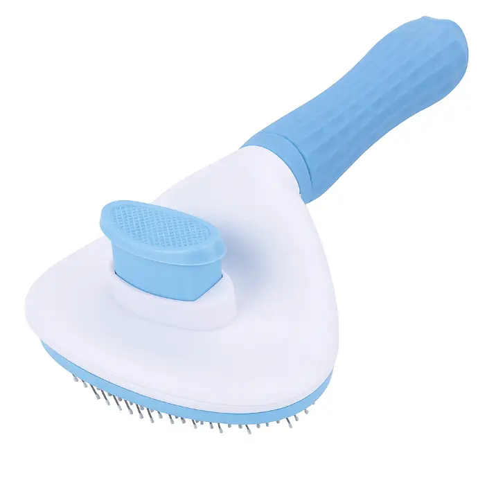Self Cleaning Slicker Brush, Pet Grooming Shedding Brush for Dogs and Cats