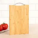 Wooden Cutting Board with Aluminium Handle