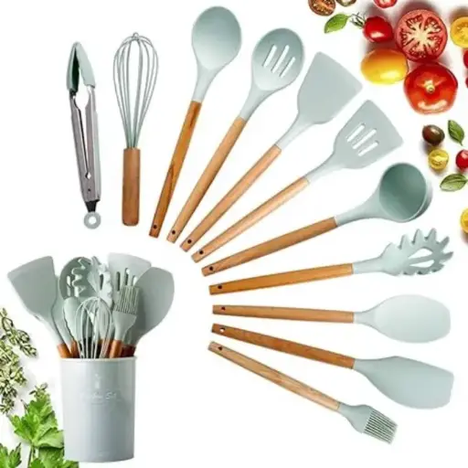 [SPATULA001] Silicone Spatula Set