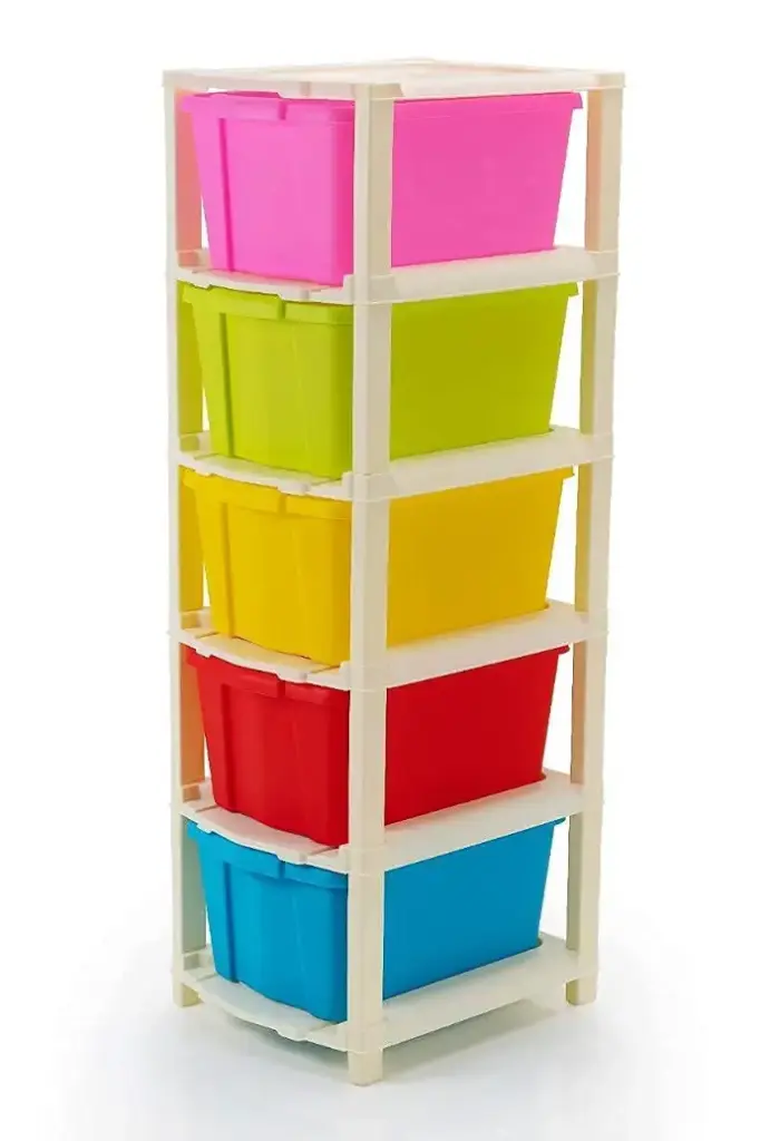 [DRAWER001] 5XL Plastic Modular Drawer System for Home, Office