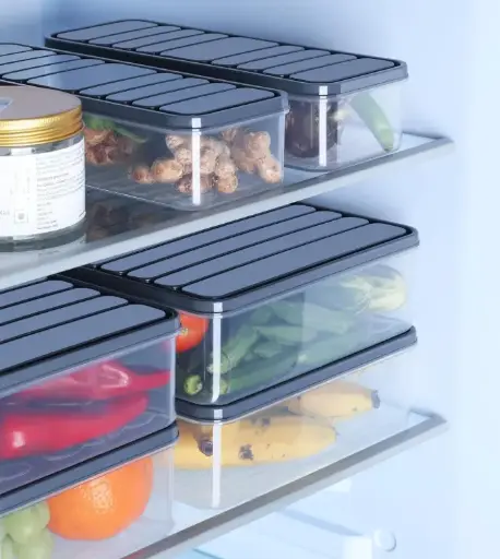 [STORAGE001] Air Tight Plastic Storage Containers Set for Kitchen (6 Pcs)